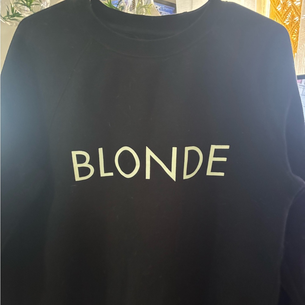 BTL Blonde Crew Neck Sweat Shirt